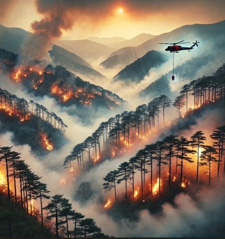 내가 살고 있는 <b>산청</b>에서 산불 <b>특별재난</b>구역 <b>선포</b>
