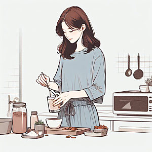 아몬드 가루 효능, 건강한 단백질의 보물창고! 영양소의 차이점과 최적의 먹는법 제안