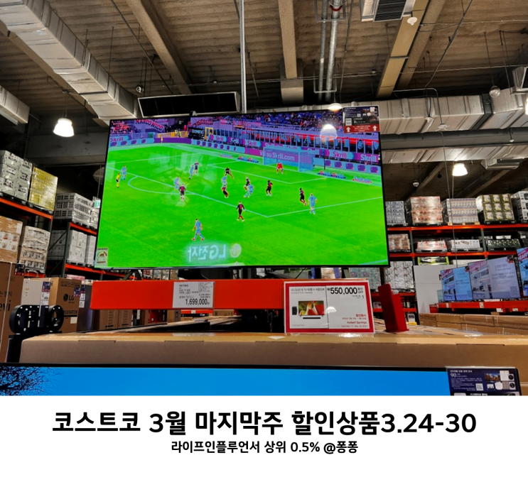 코스트코 3월 마지막주 할인상품 3월 24일-30일 다섯째주 회원권 세일 추천템 휴무일 아님