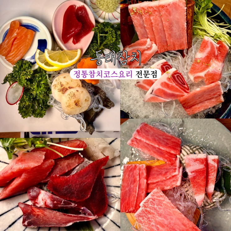  부산참치맛집 동래참치 : 명륜동 정통참치코스요리 전문점 [부산 동래]