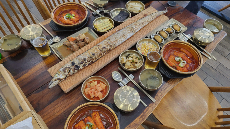  제주공항근처에서 즐기는 순살갈치조림! 바른갈치 제주공항본점