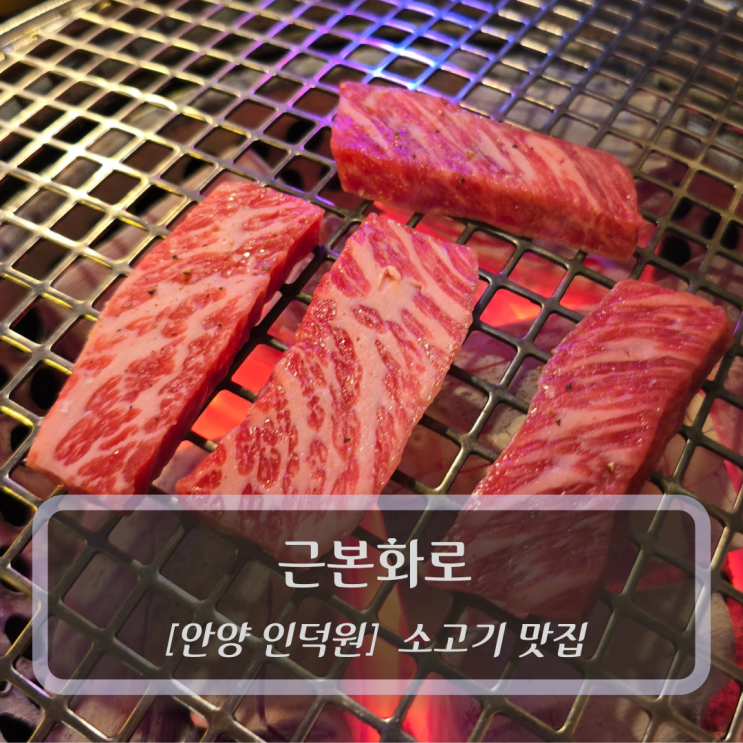  안양 인덕원 맛집 :: 근본화로 - 소고기 맛집
