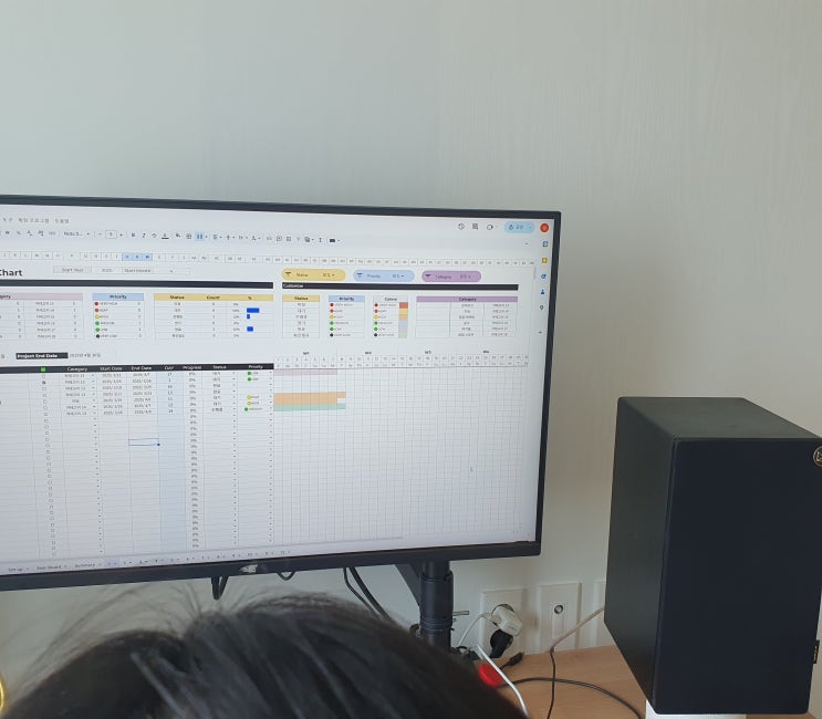  구글스프레드시트로 모바일에서도 PC에서도 간편하게 업무관리 일정관리하기 : 투두투