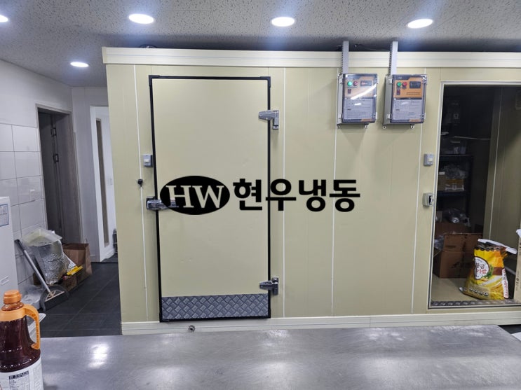  울산저온창고 기동콘덴서교체수리