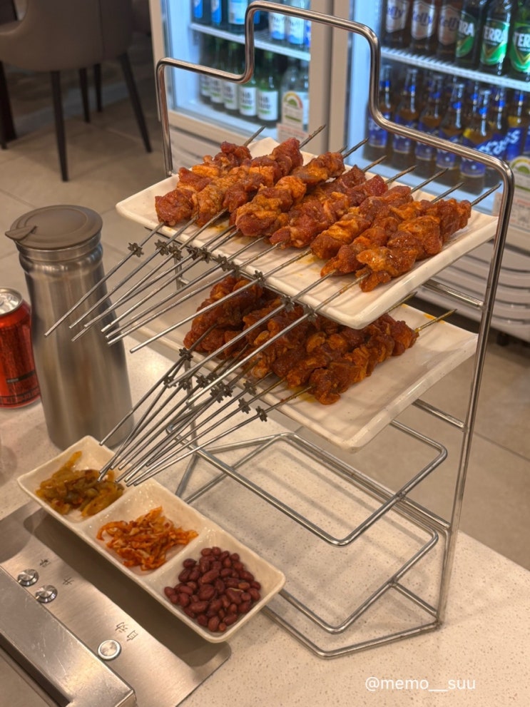  제주 양고기 맛집 강리향, 항아리 양꼬치와 중국식 냉면의 조화