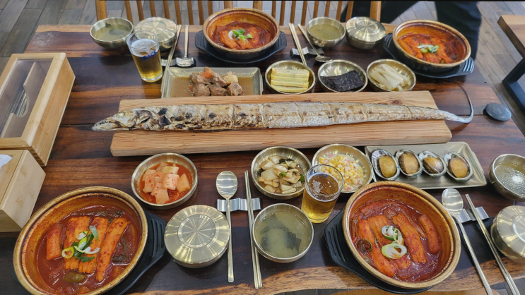  제주공항근처 순살갈치조림, 바른갈치 제주공항본점의 특별한 저녁 식사