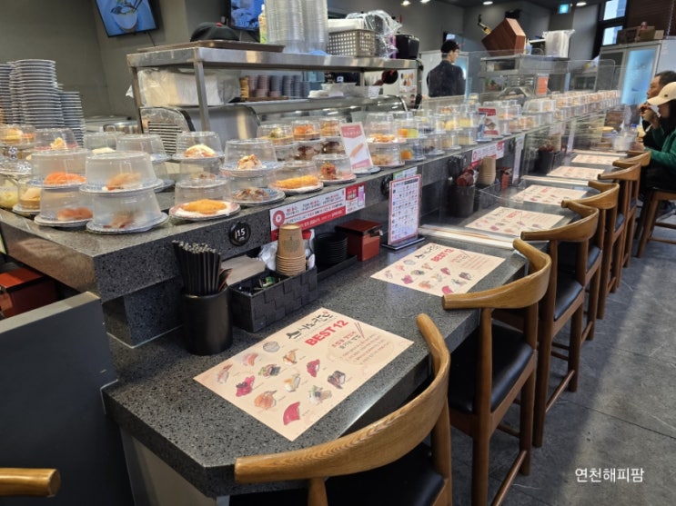  동두천 지행역 맛집 회전초밥 전문 스시노칸도