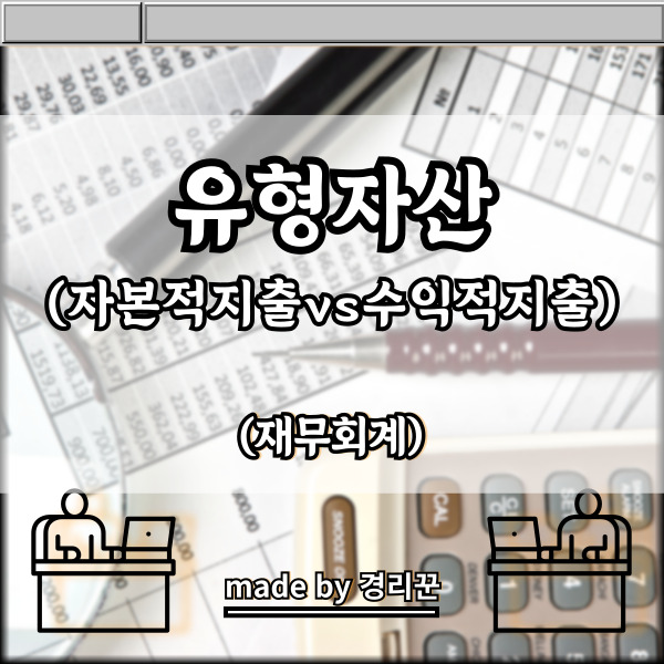  유형자산(자본적지출vs수익적지출) 계정별 설명 8편