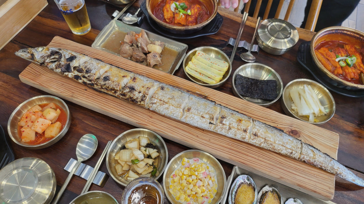  푸짐한 제주공항근처 순살갈치조림을 즐길 수 있는 바른갈치 제주공항본점