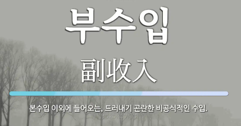  1일차 | 부수입 일기