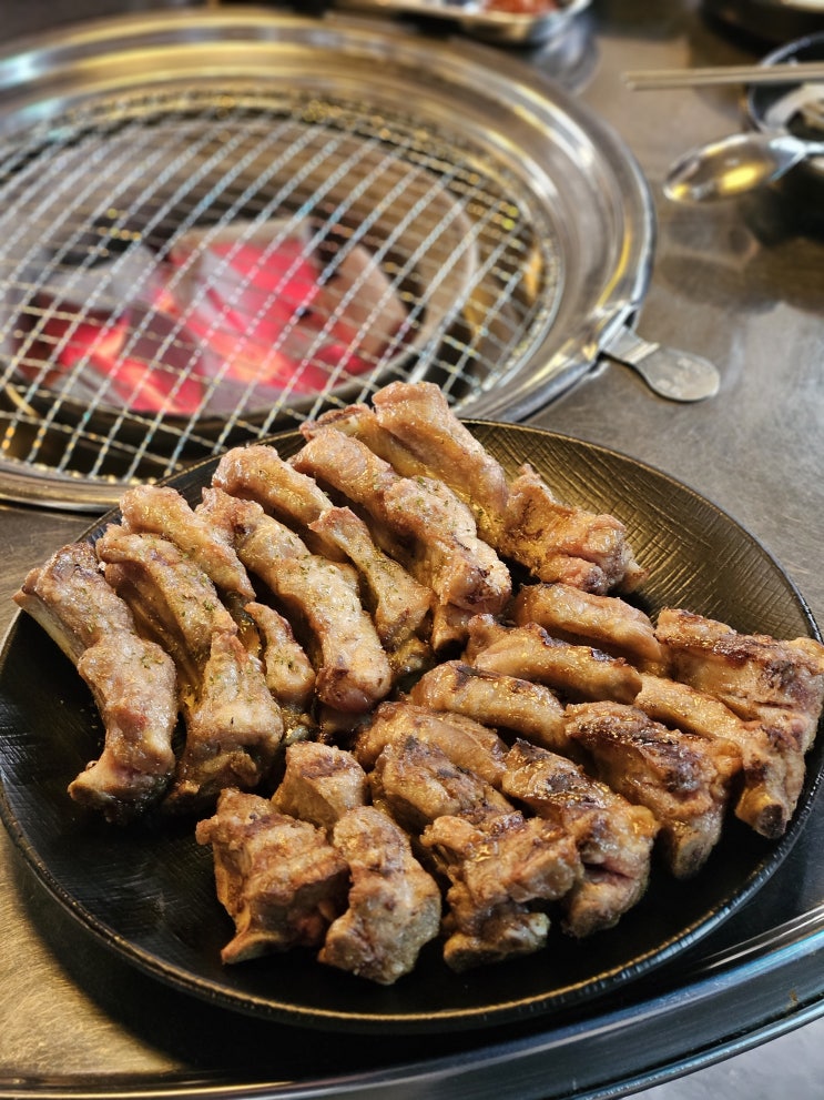  경안동맛집 감성쪽갈비, 초벌되어 더 맛있는 경기광주쪽갈비