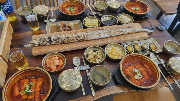  가족과 함께 제주공항근처 순살갈치조림을 즐긴 최고의 점심!