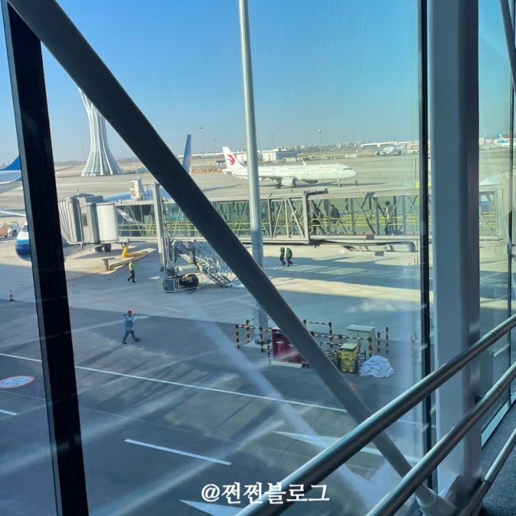  cz317 남방항공 베이징 다싱공항 - 김포공항 in / 기내식 조식 후기