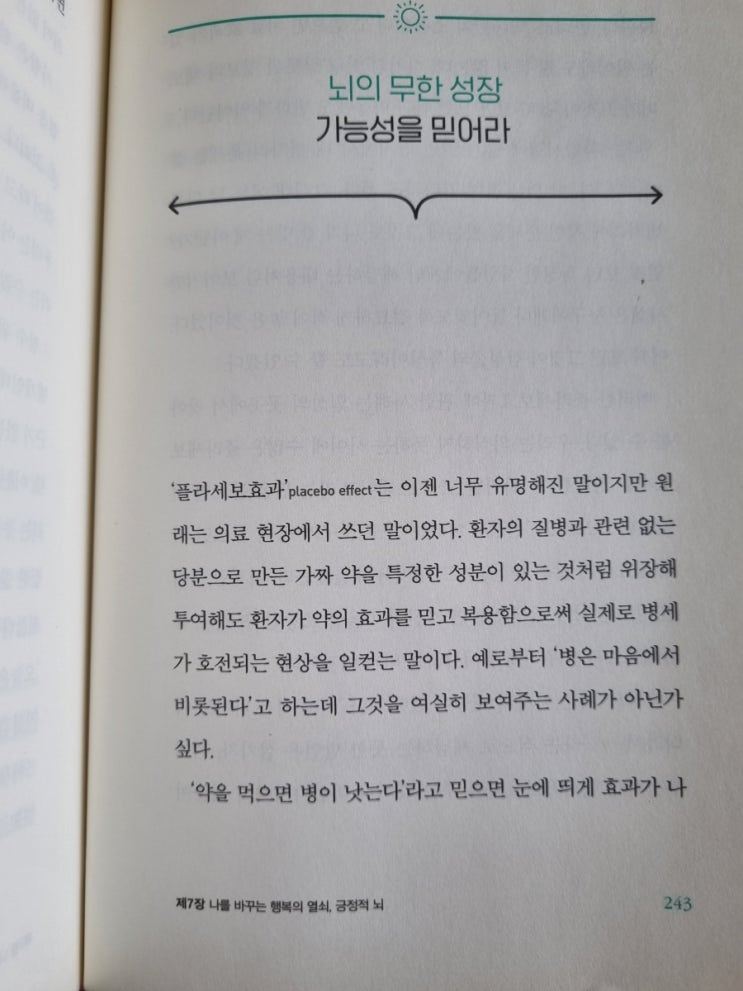  아침의 재발견 필사하기 뇌의 무한 성장 가능성을 믿어라