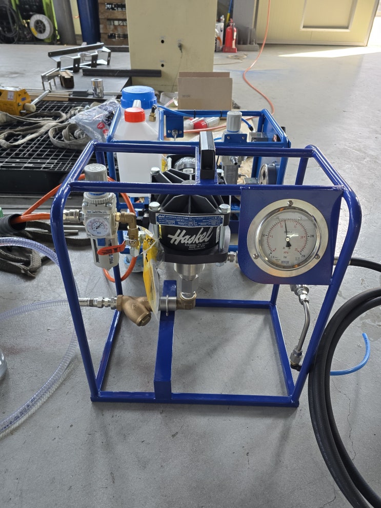  PORTABLE WATER PRESSURE TEST UNIT