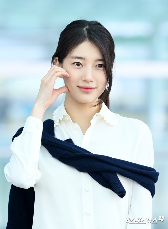 '산불 피해' 1억 기부하고 떠난 수지, 백설공주 맞네…얼굴이 포인트