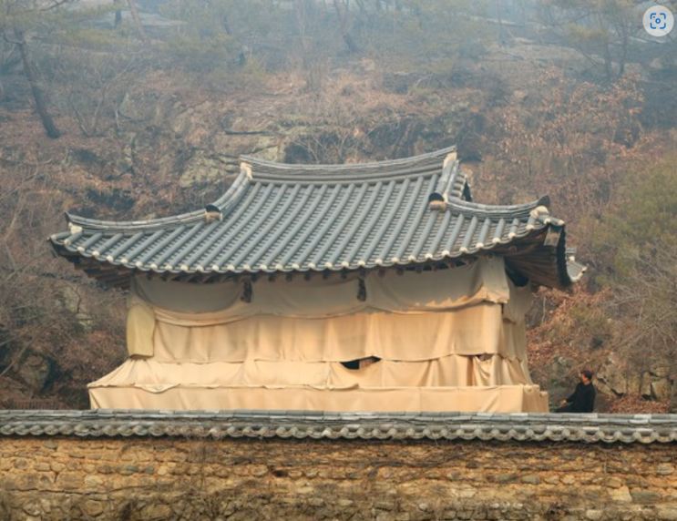 (공유) 안동 만휴정 화마 피했다.
