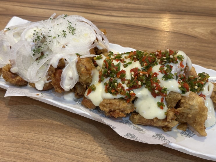  아산 배방 치킨 떡볶이 맛집 한앤둘치킨