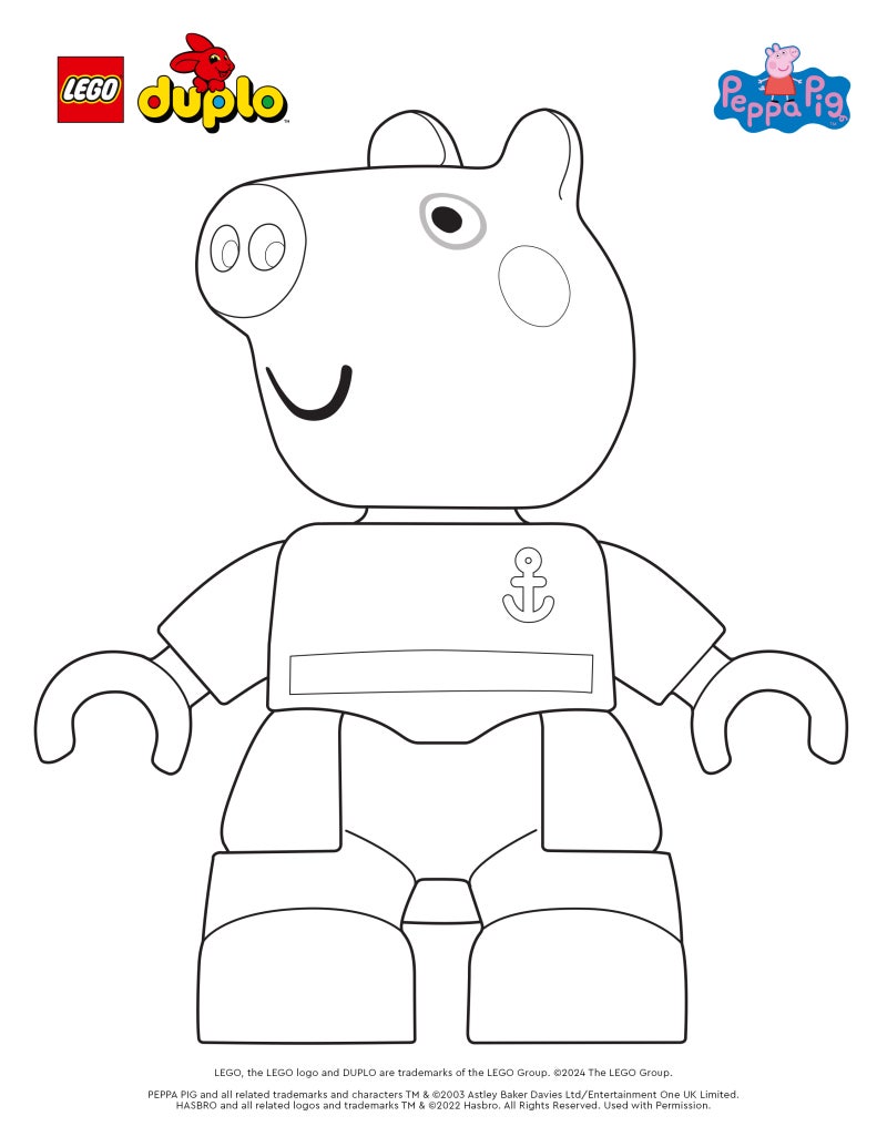 디즈니, 페파피그와 듀플로의 만남! 특별한 디자인을 확인해보세요 : 네이버 블로그, image size:800x1035