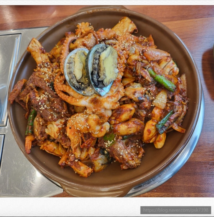  영종도맛집 애견동반가능한 해물과 갈비의 색다른 조합 300도씨해물갈비