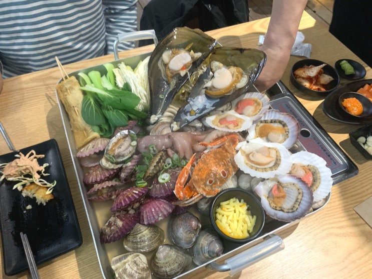  운정역 술집 싱싱한 해산물 가득한 해녀촌 조개전골
