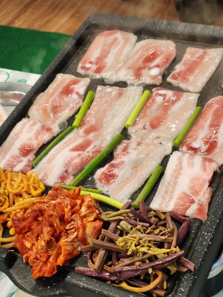 동백회식장소 추천 냉삼맛집 동백회관