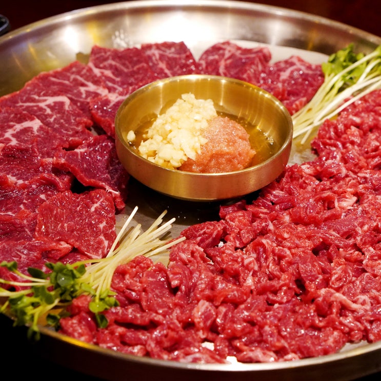  평택 고덕 신도시 맛집, 꽃시육회 고덕점 데이트하기 좋은 맛집 추천해