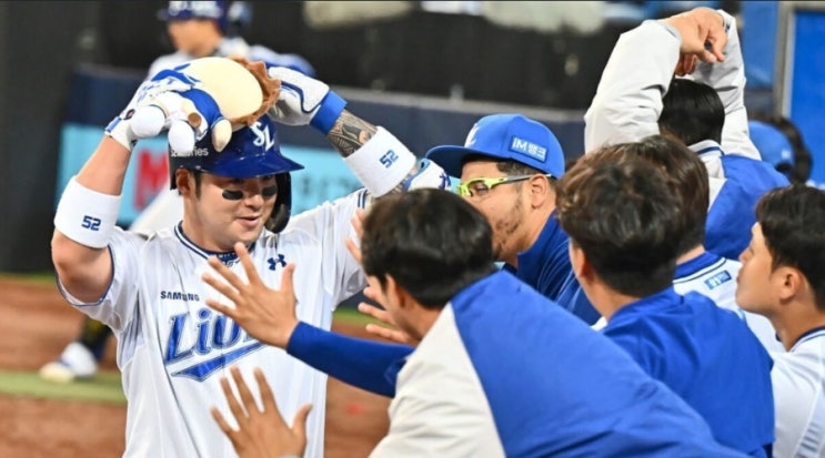 삼성라이온즈 2025시즌 첫 패배 <b>박병호</b> 3경기 <b>연속 홈런</b>으로... 