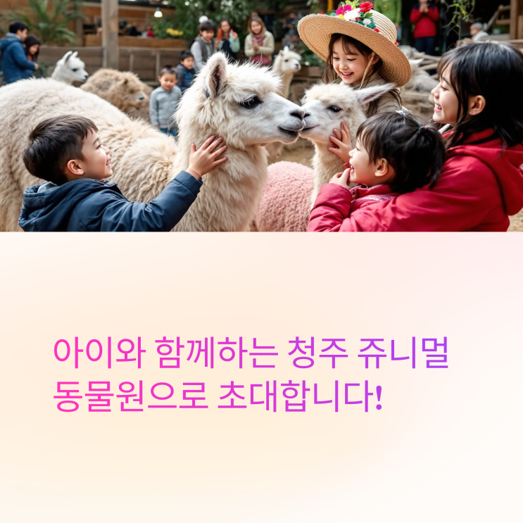  청주 아이와 나들이 – 실내 동물원으로 완벽한 하루
