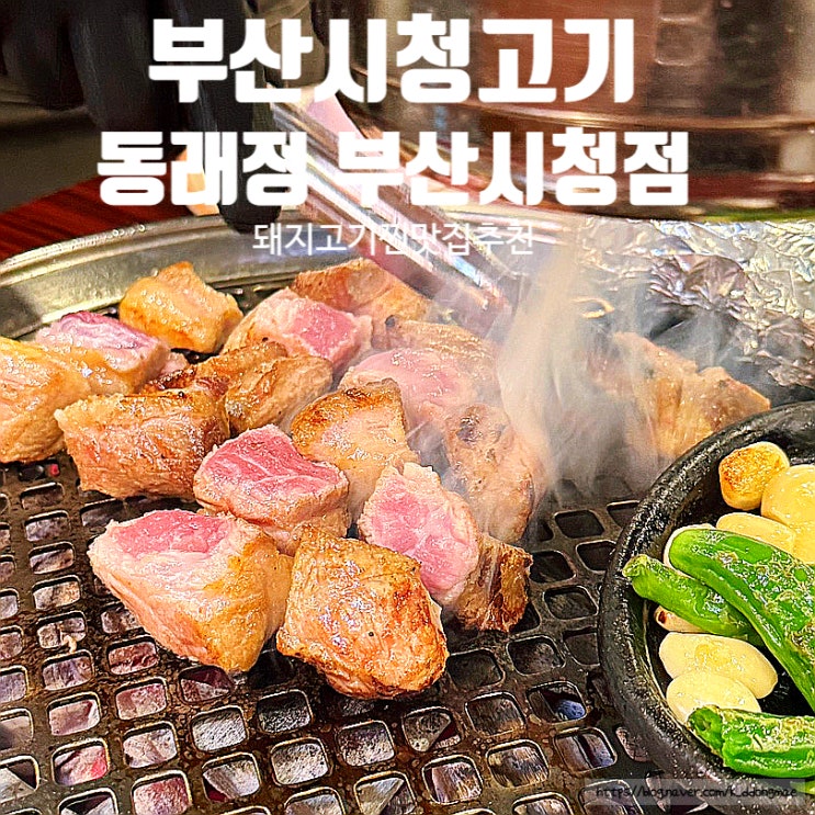  부산시청 고기집 '동래정 부산시청점' 구워주는 고기 회식장소 추천