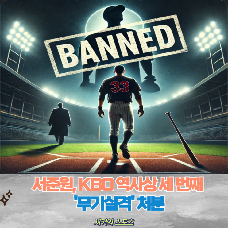 <b>서준원</b>, <b>KBO</b> 역사상 세 번째 '<b>무기 실격</b>' 처분, 한국 야구 복귀... 