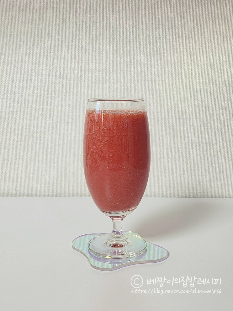  짭짤이토마토 주스 레시피 대저 짭잘이토마토로 만든 건강주스