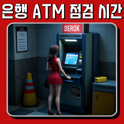  ATM 입금·출금 제한 시간 총정리｜NH농협·국민·신한·우리·하나은행 점검 시간은?