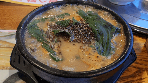  연수동 보양식 청량산마포갈비 곱스탕