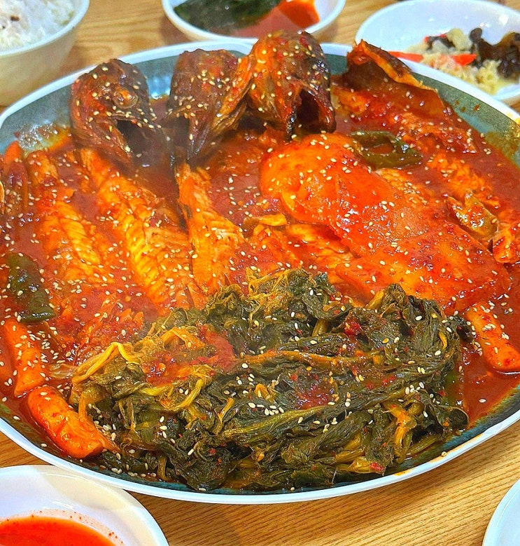  인천 부평 부평구청역 굴포천역 맛집, 내돈내산 시래기 명태조림 밥집 명태랑진땡이 부평신트리본점 솔직후기