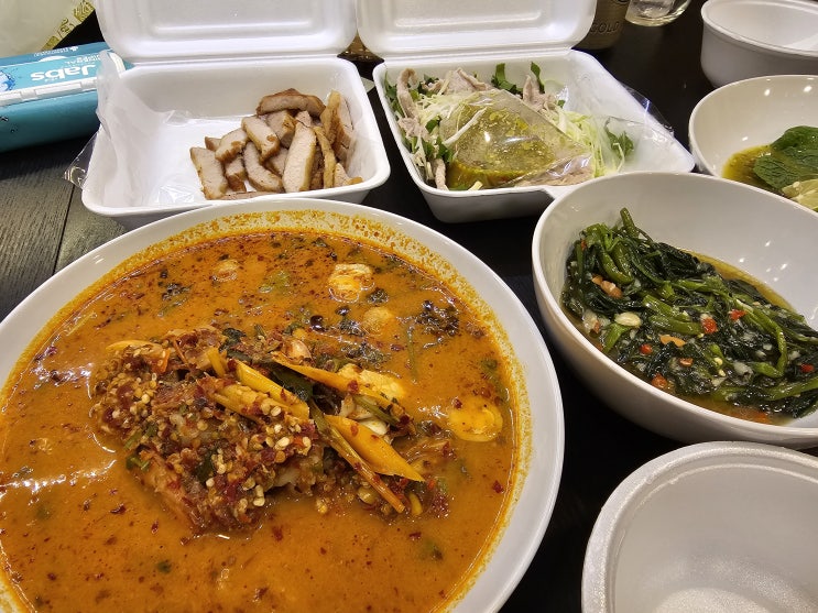 [태국-방콕] 란 쩨오 쭐라 ร้านเจ๊โอว 배달 방법!