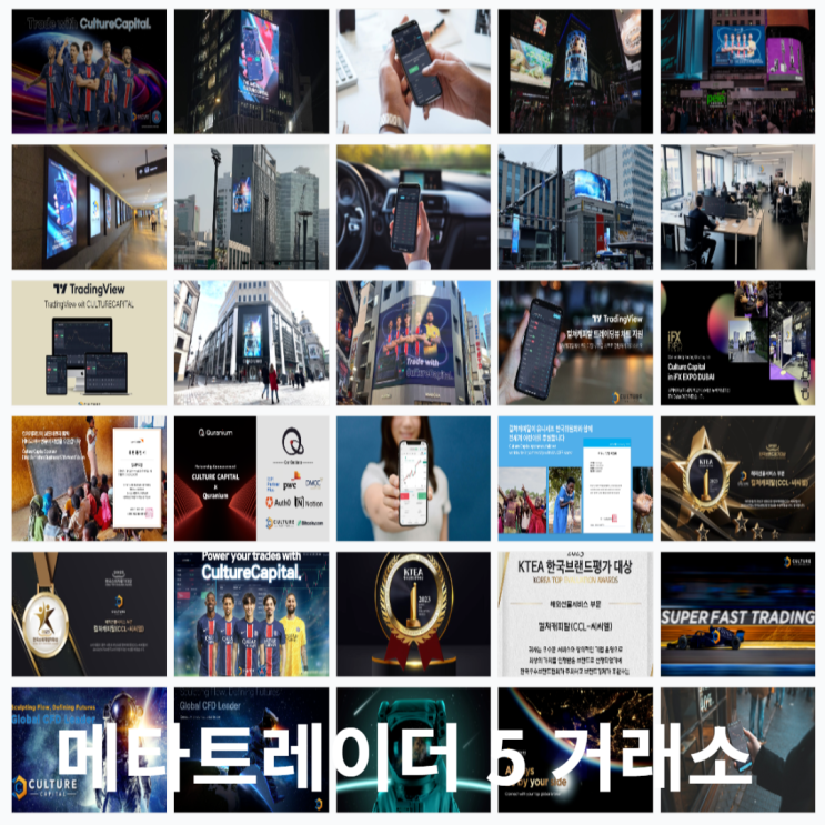 컬쳐캐피탈 해외선물 거래소 – 플랫폼 선택의 자유로움, MT5 or MTR