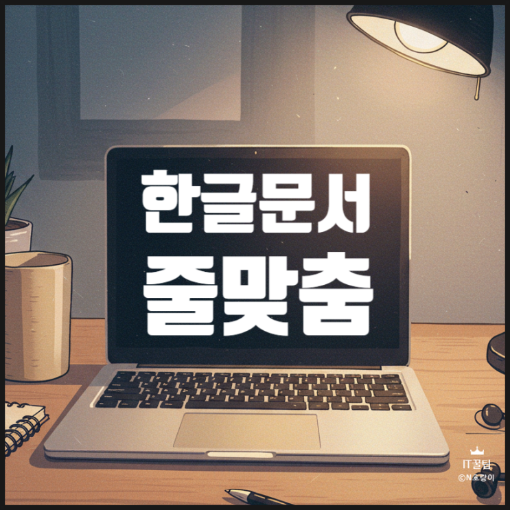 한글 줄맞춤 쉽게 하는 방법 정리 한글 줄맞춤 쉽게 하는 방법 정리