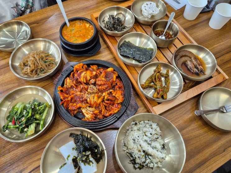  용인 죽전 한정식 맛집 곤드레밥 한상 오월의 곤드레 용인죽전점