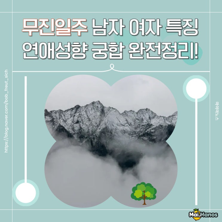  무진일주 남자 여자 특징 연애성향 궁합 완전정리!