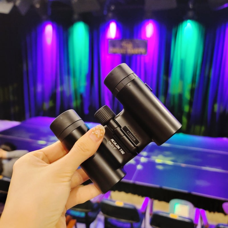 니콘쌍안경 아쿨론 오페라글라스 콘서트 오페라 망원경 T02 10X21