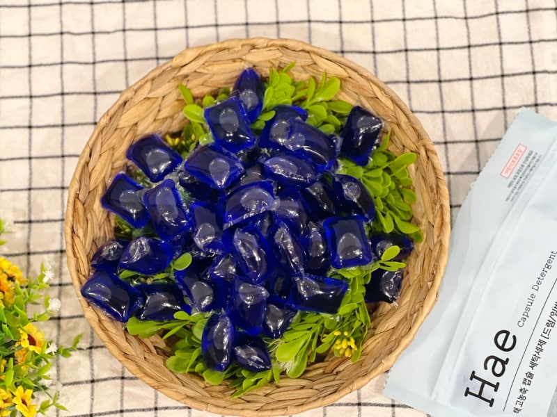 Hae Shiny Cotton: Recommended Capsule Laundry Detergent for Indoor Drying