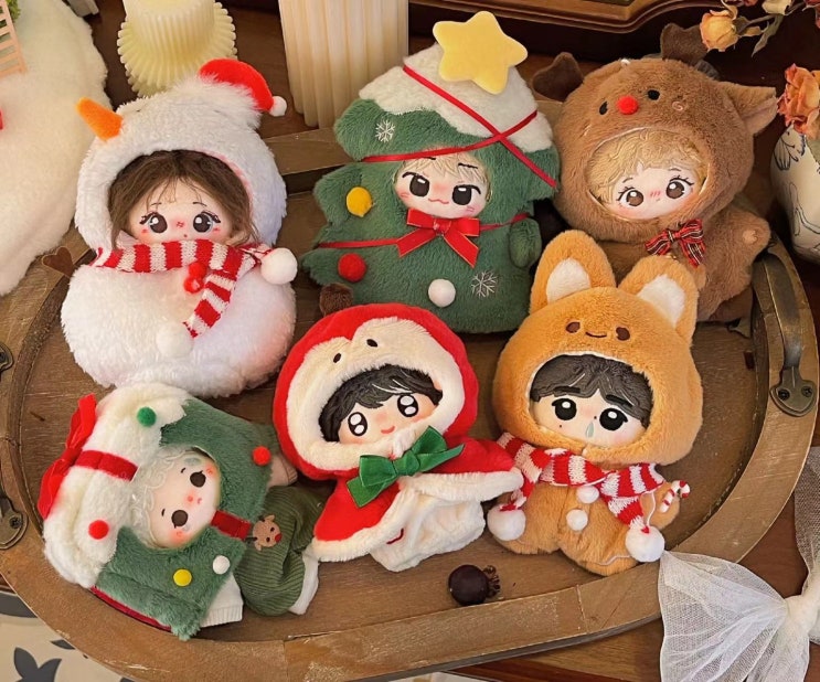  10cm 특별한 크리스마스 인형옷 아이돌인형옷