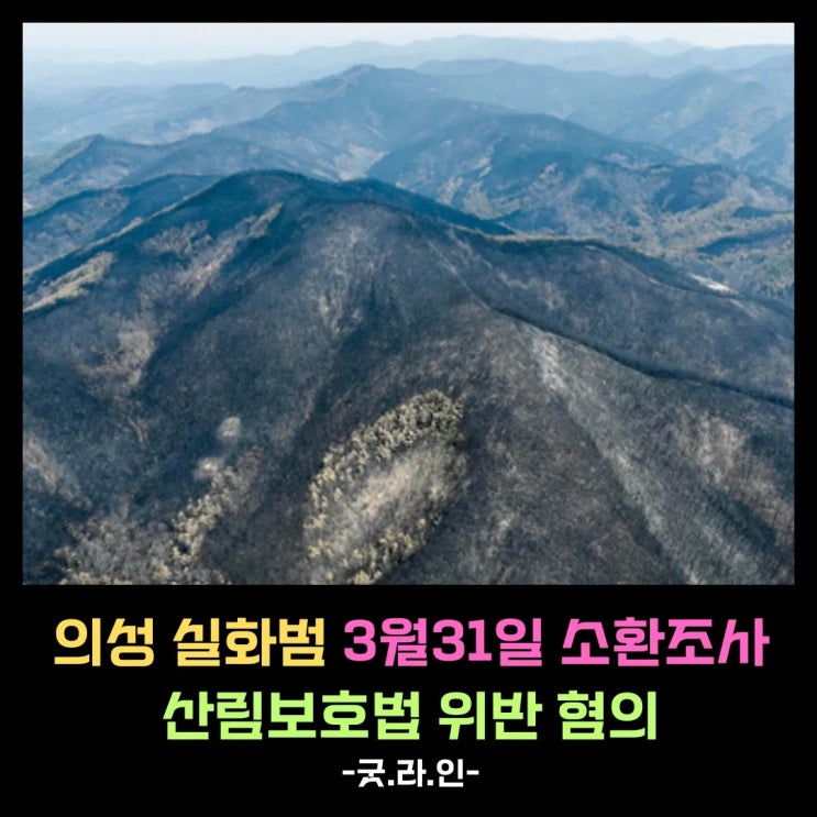 149시간 36분 동안 괴물 산불과의 사투 끝에 진화 완료, 실화범 3월 31일 조사 시작 149시간 36분 동안 괴물 산불과의 사투 끝에 진화 완료, 실화범 3월 31일 조사 시작