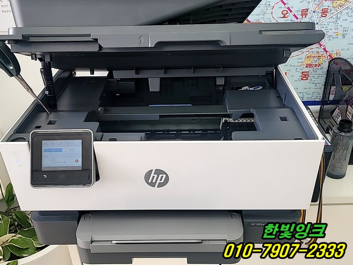 hp9010 9018 소모품시스템문제 출장수리 무한잉크 공급장애 인천 서구 백석동 카트리지 헤드 점검 hp9010 9018 소모품시스템문제 출장수리 무한잉크 공급장애 인천 서구 백석동 카트리지 헤드 점검