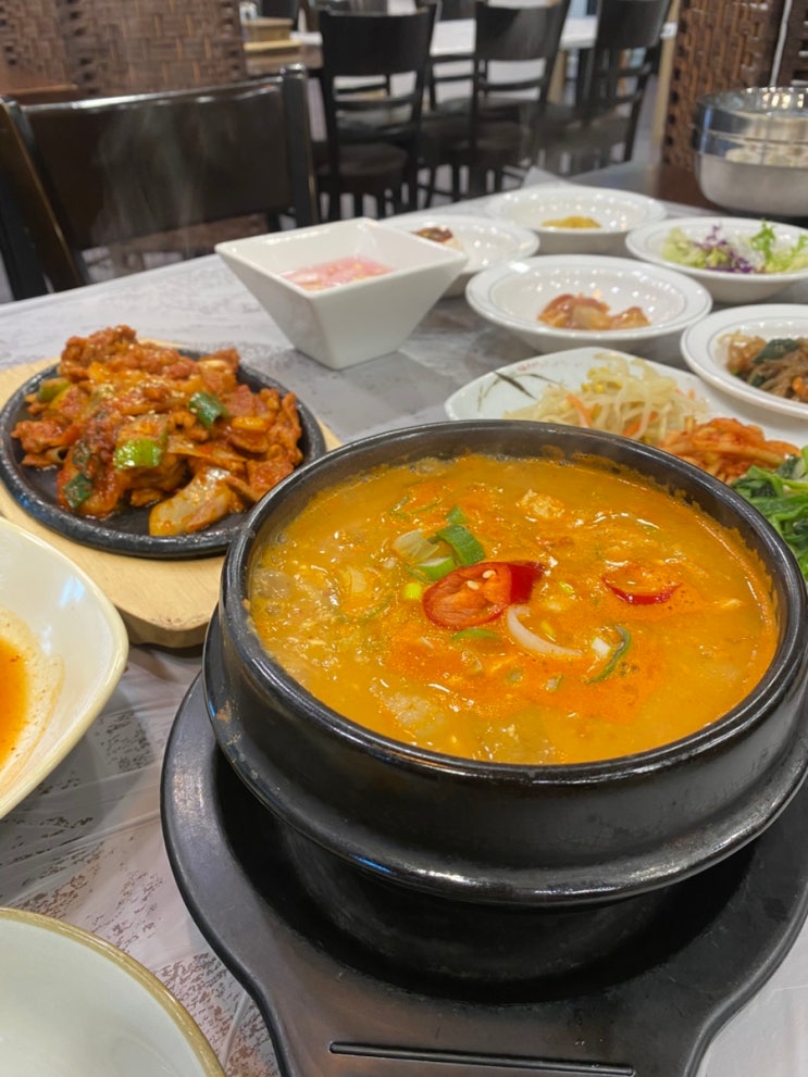  정갈한 전라도밥상 느낄 수 있는 나운동한식 잘하는 군산 오손도손 청국장 제육볶음 후기