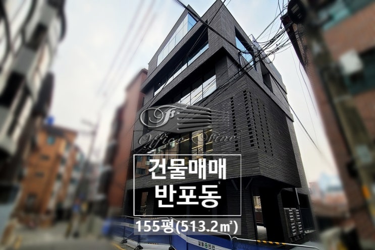  신분당선 환승역 근접 올리모델링 건물 반포동 빌딩 매매