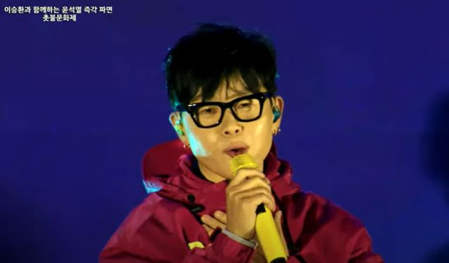  다시 '尹 탄핵' 무대 오른 이승환 "저는 계몽됐다"