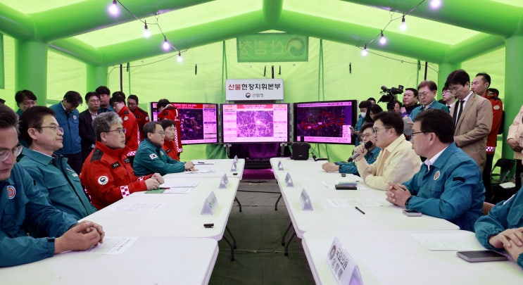 [<b>경북 산불 149시간</b>만에 주불 <b>진화</b>!]