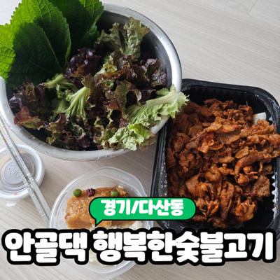  [남양주/다산] 남양주 불고기 배달맛집 "안골댁 행복한숯불고기" 솔직후기